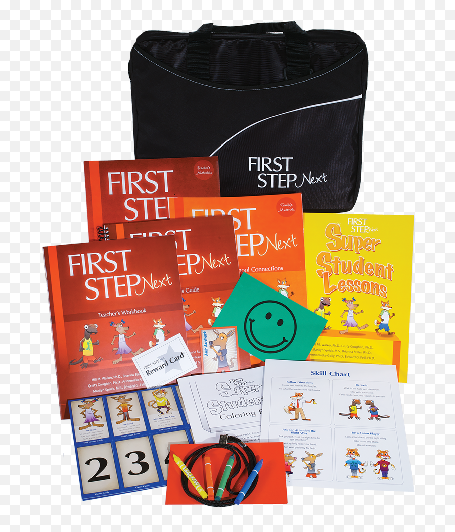 First Step Next Coachs Kit - Horizontal Emoji,Preschool Emotions Dry Erase