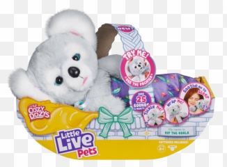 Little Live Pets Cozy Dozys Series 2 Single Pack Koala - Little Live Pets Koala Emoji,The Plush Emoji Movie