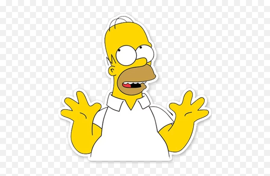 Homer Stickers Set For - Homer Simpson Emoji,Homer Simpson Mem Emoji