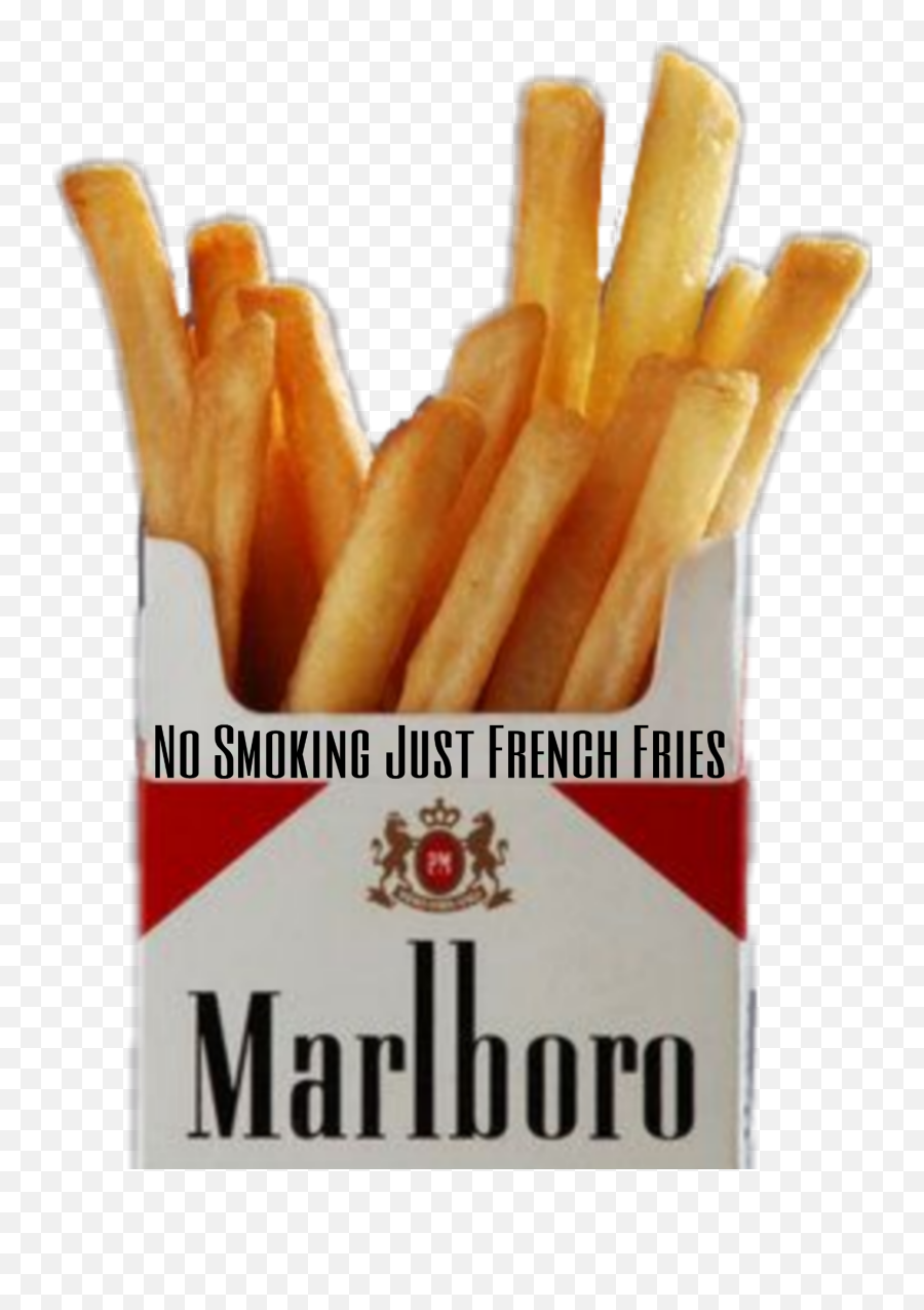 Nosmoking Just French Fries Please - Marlboro Arab Emoji,Emojis Background French Fries