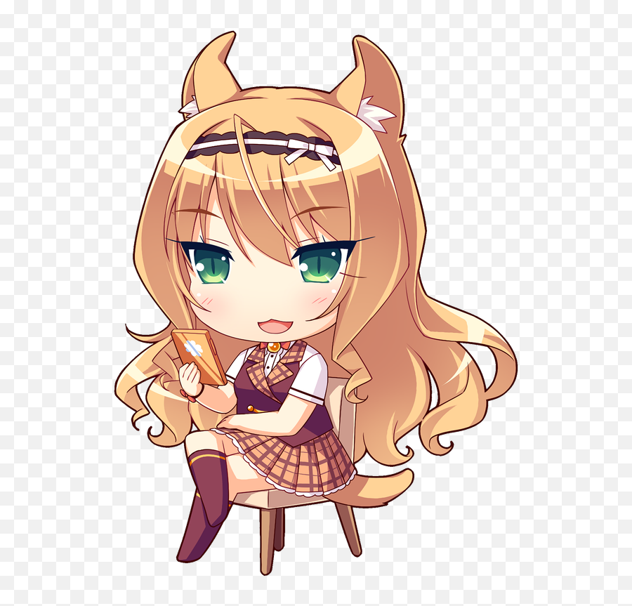 157 Chibi Nekopara Pngs - Album On Imgur Nekopara Maple Chibi Emoji,Banjo Emoji