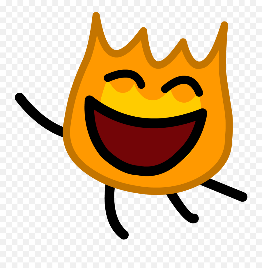 Firey Jr - Firey Jr Bfb Firey Emoji,E1 Emoticon