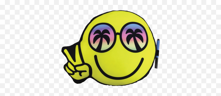 Download Picture Of Smiley Face - Happy Emoji,Emoticon Pillow