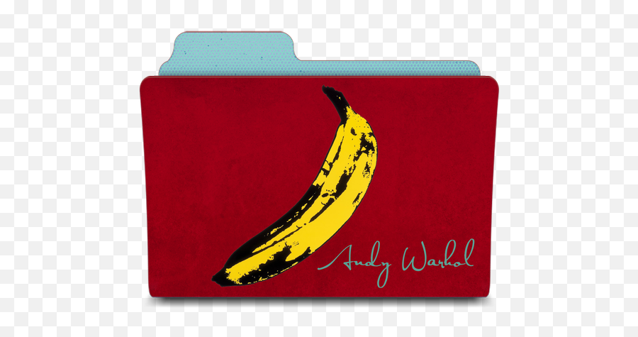 Warhol Banana Icon Warhol Folders Iconset Rebelheart - Andy Warhol Banana Velvet Underground Emoji,Banana Emoji Png