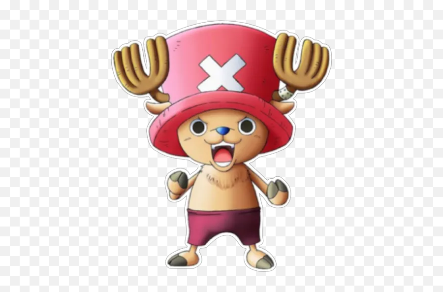 Sticker Maker - Chopper One Piece Transparent One Piece Characters Png Emoji,Why Isnt There A Usopp Emoticon
