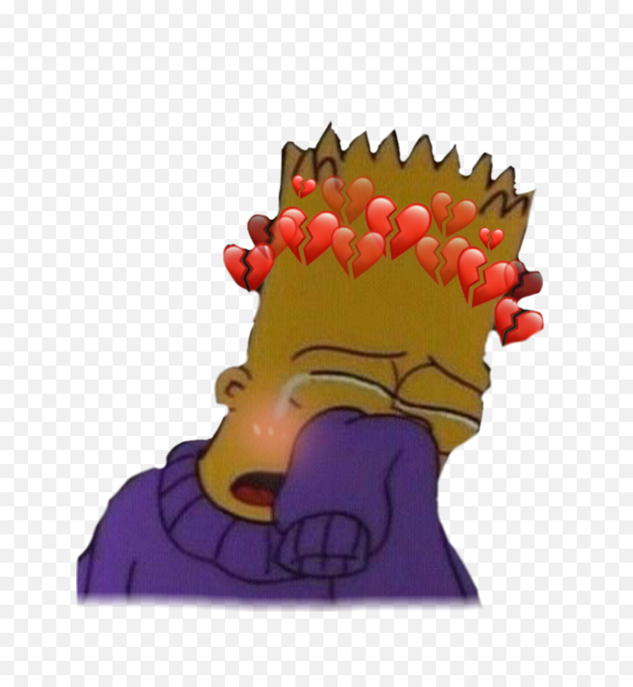 With Hearts Meme Anime - Shefalitayal Sad Vibes Forever Emoji,Drawings Of Heart Emojis