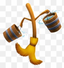 Mop Clipart Sweeping Broom - Broom From Beauty And The Beast Emoji,Broom Emoji