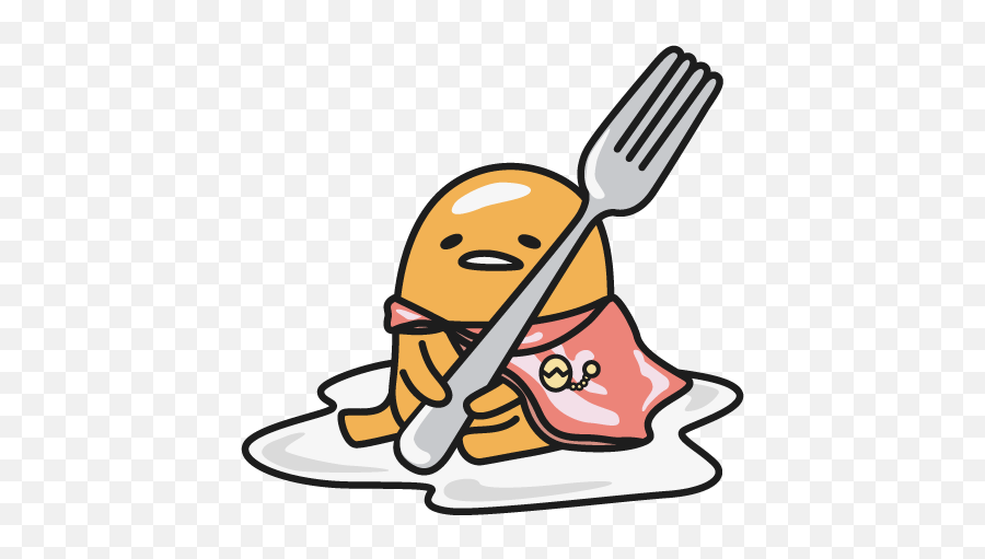 A M A R A N T H - Lazy Egg Transparent Gudetama Emoji,Gudetama Emojis