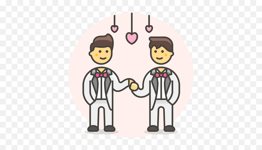 Dance Gay Wedding Free Icon Of Lgbt - Wedding Gay Png Emoji,Gay Wave Emoticon