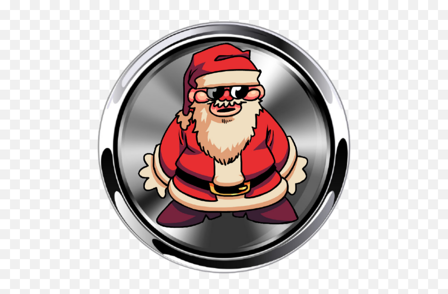 Santa Claus Friday Night Funkin Button - Friday Night Funkin Santa Emoji,Pi?atas Navide?as De Emojis
