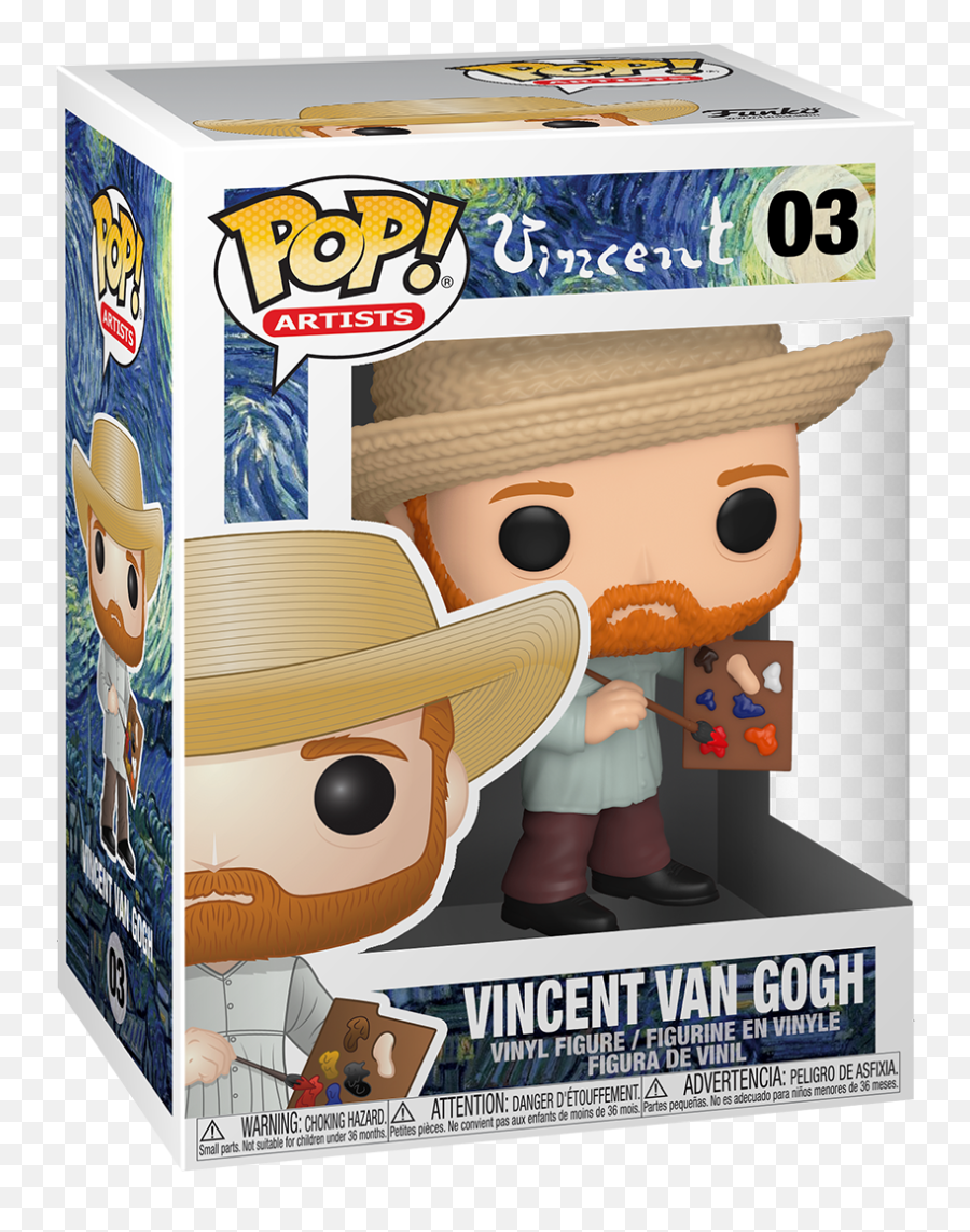 Vincent Van Gogh - Funko Pop Artist Vincent Van Gogh Emoji,How To Make A Presentation Showing Emotion About Van Gogh