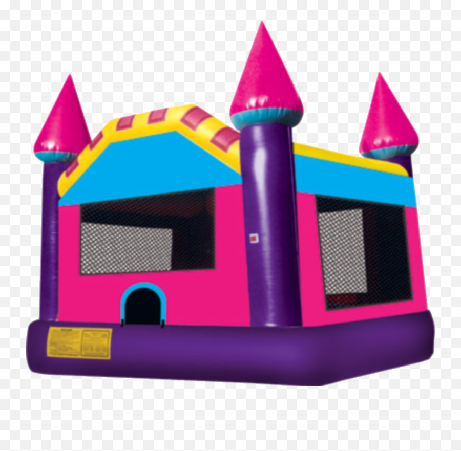 Water Slides - Pink Dream Castle Bounce House Emoji,Sumo Emoji Rentals