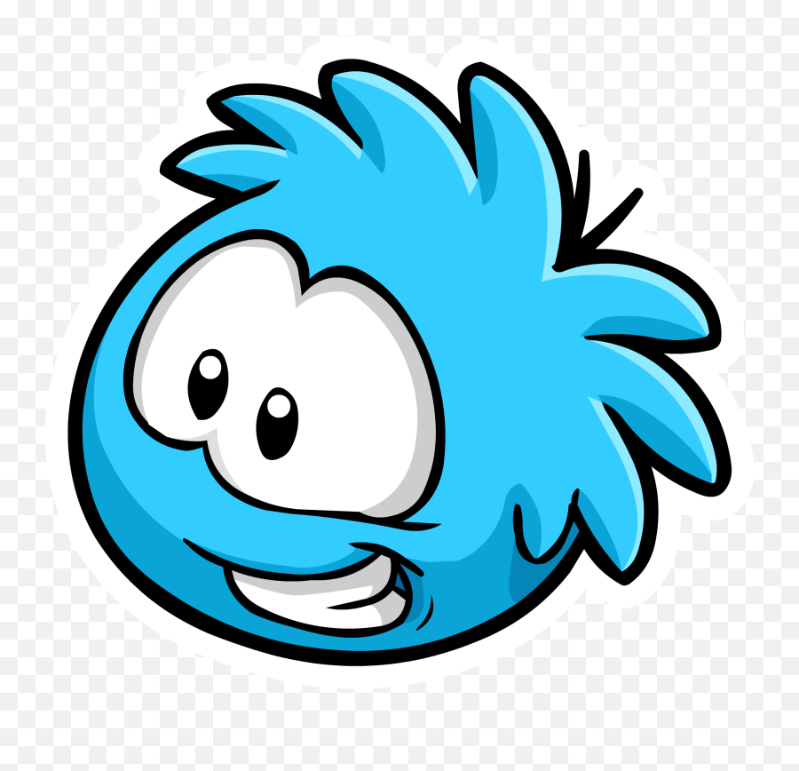 Club Penguin Blue Puffle Disney Pin - Blue Club Penguin Puffles Emoji,Emoticon Id Club Penguin
