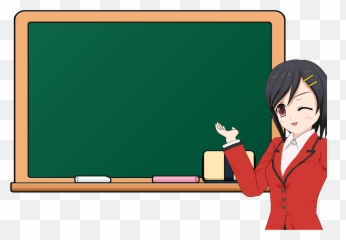 Qst - Quests Clipart Blackboard With Teacher Emoji,Emotion E58