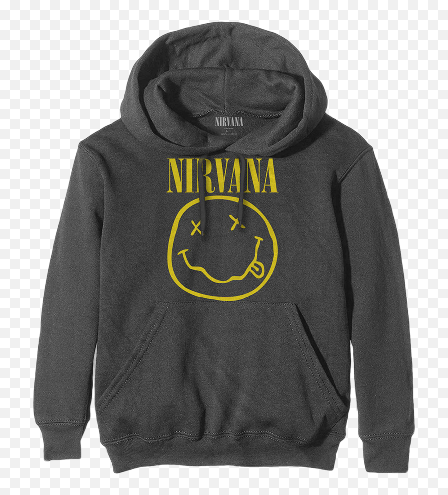 Yellow Smiley Hoodie Charcoal Grey Emoji,Emoticon Grey