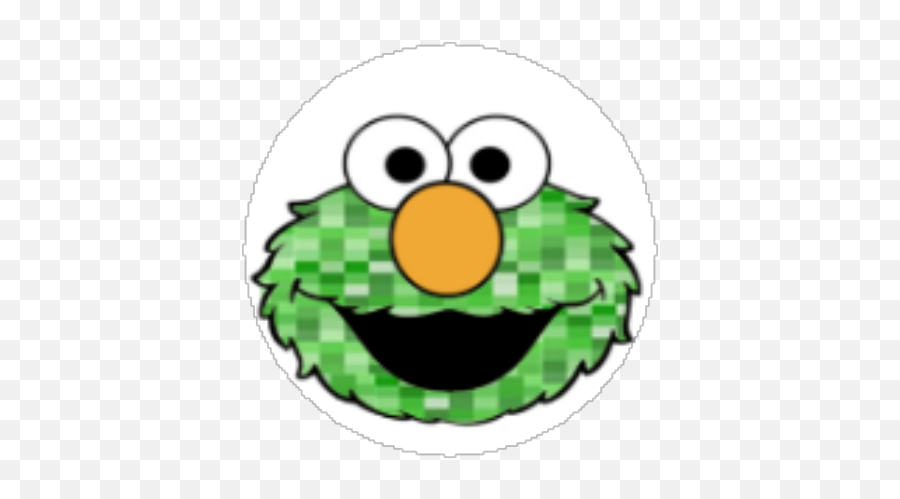 Creeper Elmo - Elmo Cartoon Emoji,Creeper Emoticon