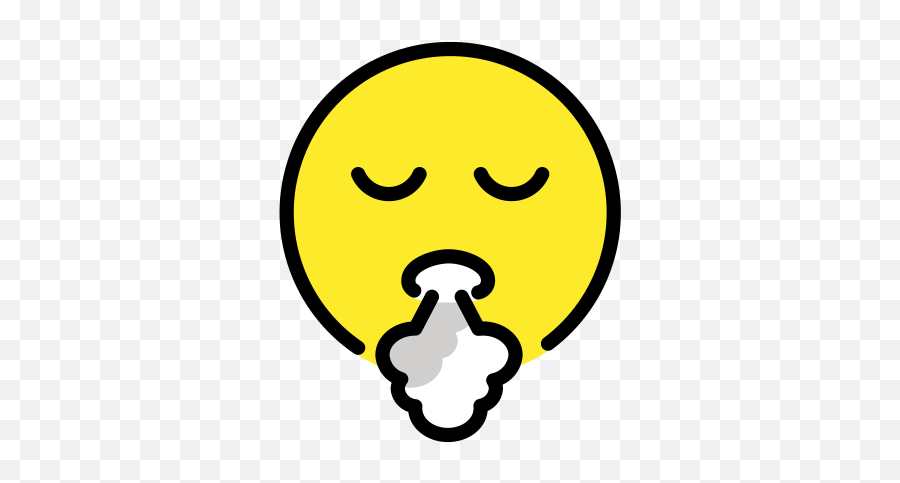 U200d Face Exhaling Emoji,Smoke Emoji