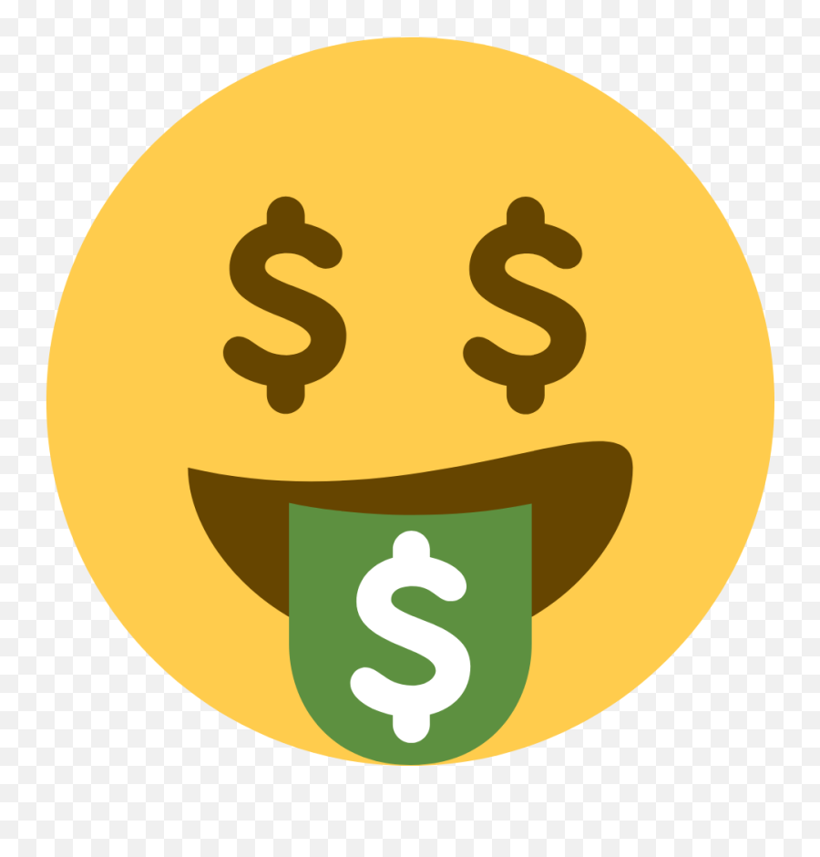 Money - Mouth Face Emoji What Emoji,Signing Emoji