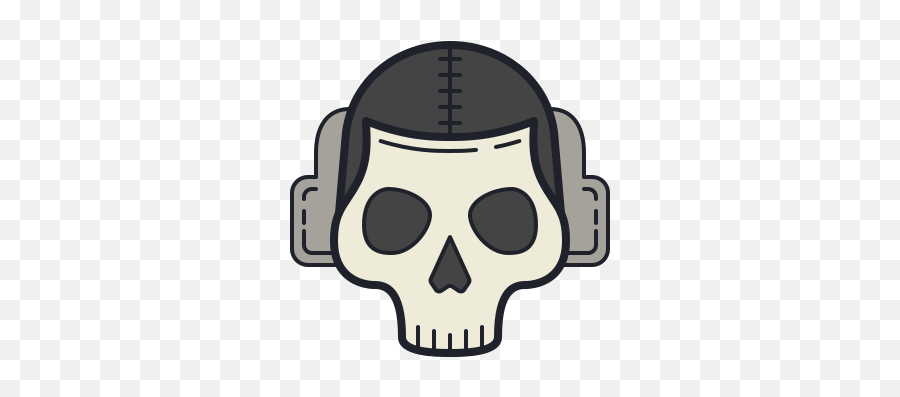 Call Of Duty Warzone Icon In Color Hand Drawn Style Emoji,Samsung Skull Emoji