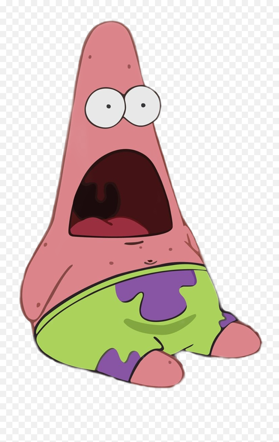 Patrick Spongebob Squarepants Comic - Surprised Patrick Png Emoji,Patrick Emoji