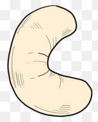 Cashew Nut Clipart - Dot Emoji,Hazelnut Emoji