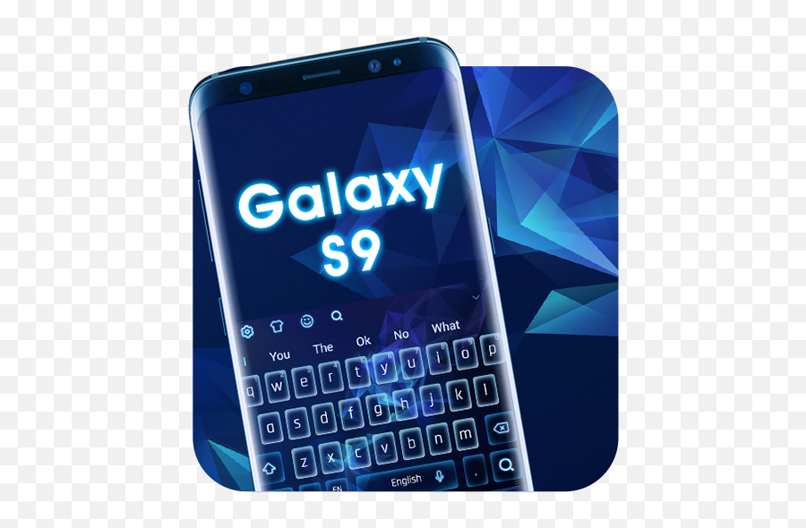 Blue Keyboard For Galaxy S9 U2013 Appar På Google Play - Dnf Emoji,Emoji Keyboard With Swype