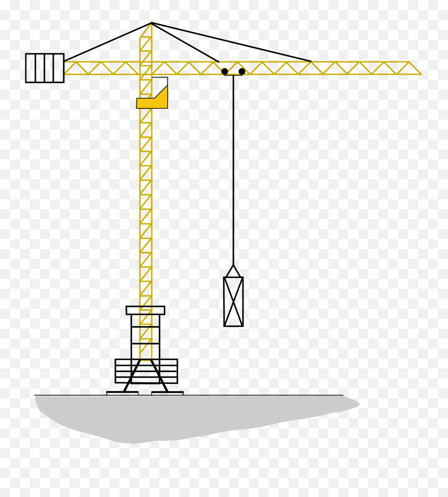 Crane Clipart Free Download Transparent Png Creazilla - Large Crane Clipart Emoji,Under Construction Emoji
