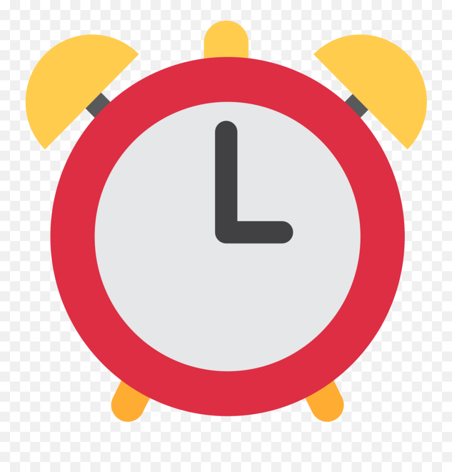 Alarm Clock Emoji - Clock Emoji Transparent,Clock Emoji