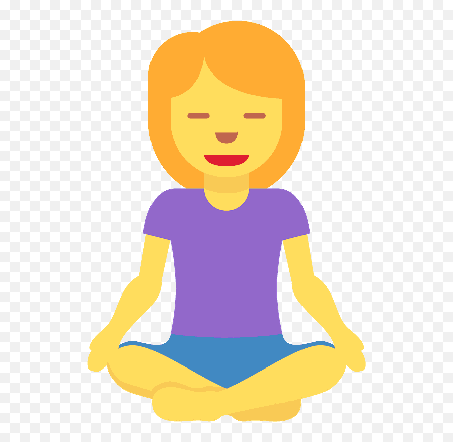 Woman In Lotus Position Emoji - Emoji,Emojis De Wpp