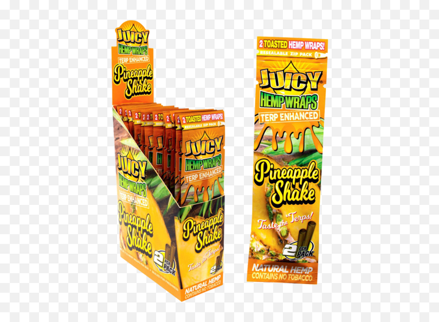 Juicy Terp Enhanced Flavored Hemp Wraps - 25 Pack Juicy Jay Terp Enhanced Wraps Emoji,Juice Box Emoji