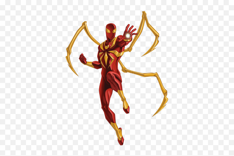 Download Iron Spiderman Free Png Transparent Image And Clipart - Classic Iron Spider Suit Emoji,Spiderman Emoji