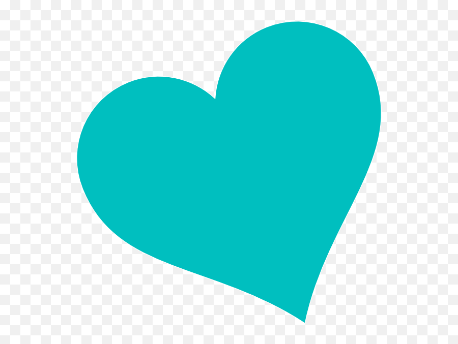 Curved Heart Vine Clipart Cliparthut Free Clipart Heart - Teal Heart Transparent Emoji,Heart Emoji Vector