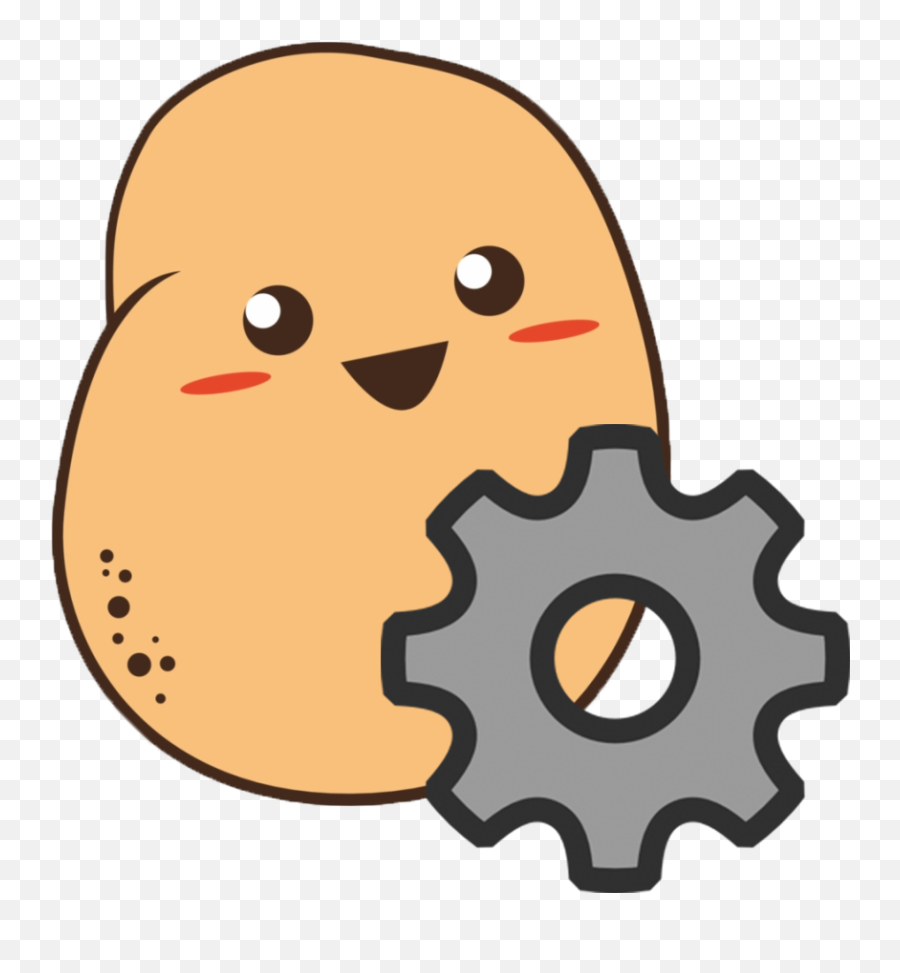 Solanum Discord Bots - Kawaii Cute Potato Drawing Emoji,Discord Potato Emoji