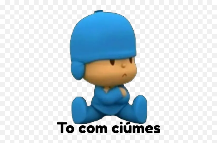 Pocoyo - Pocoyo Angry Emoji,Emoticons Q Se Mexem