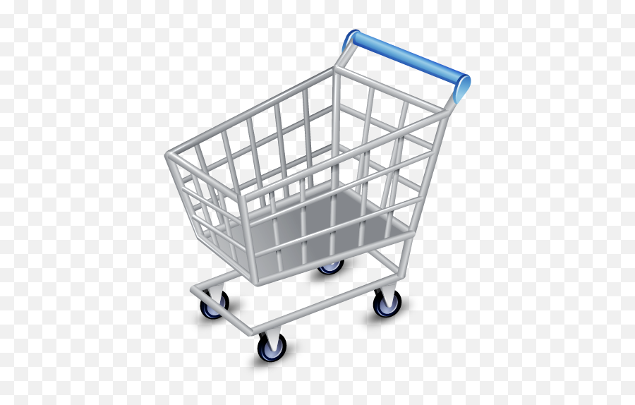 Shop Cart Icon - Cartoon Transparent Shopping Cart Emoji,Trolley Emoji