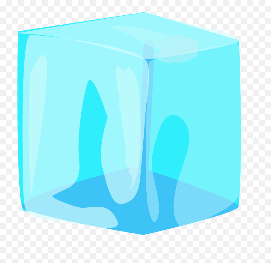 Free Cube Dice Vectors - Transparent Ice Block Cartoon Emoji,Ice Cube Emoticon