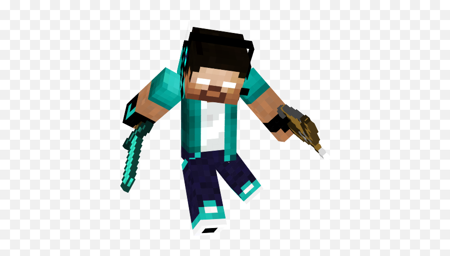 Cool herobrine Minecraft Skin