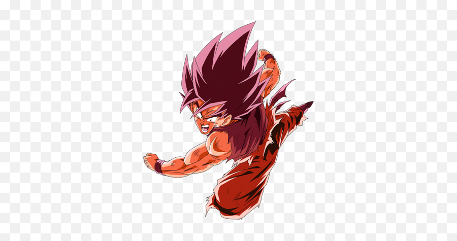 Goku - Dokkan Battle Goku Ultra Instinct Render Emoji,Kaioken Attack Emoticon