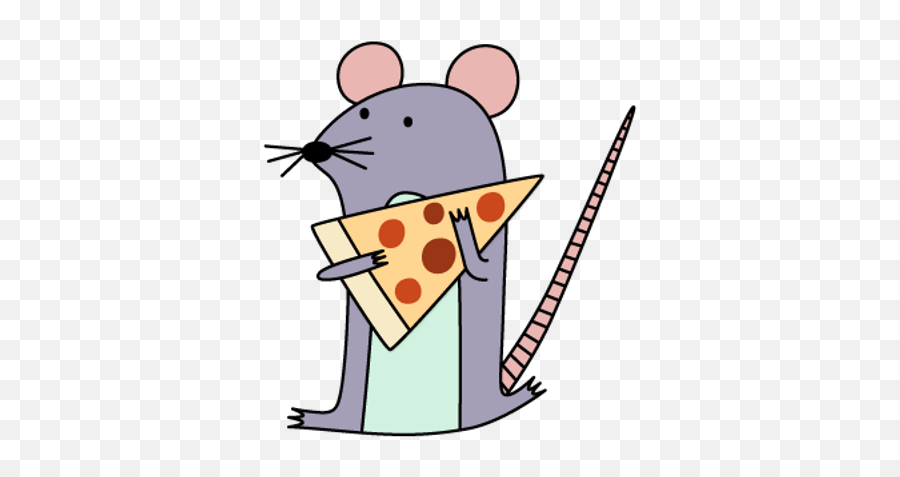 Snapchat Pizza Mouse Sticker Transparent Png - Stickpng Pizza Mouse Emoji,Mouse Emoji