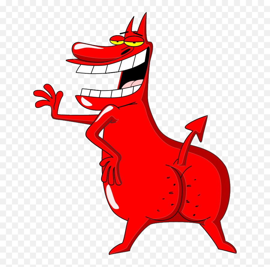 Advice I Wanna Bottom But Inherited An Ass Designed By - Devil From Cow And Chicken Emoji,Orgasm Face Emoji