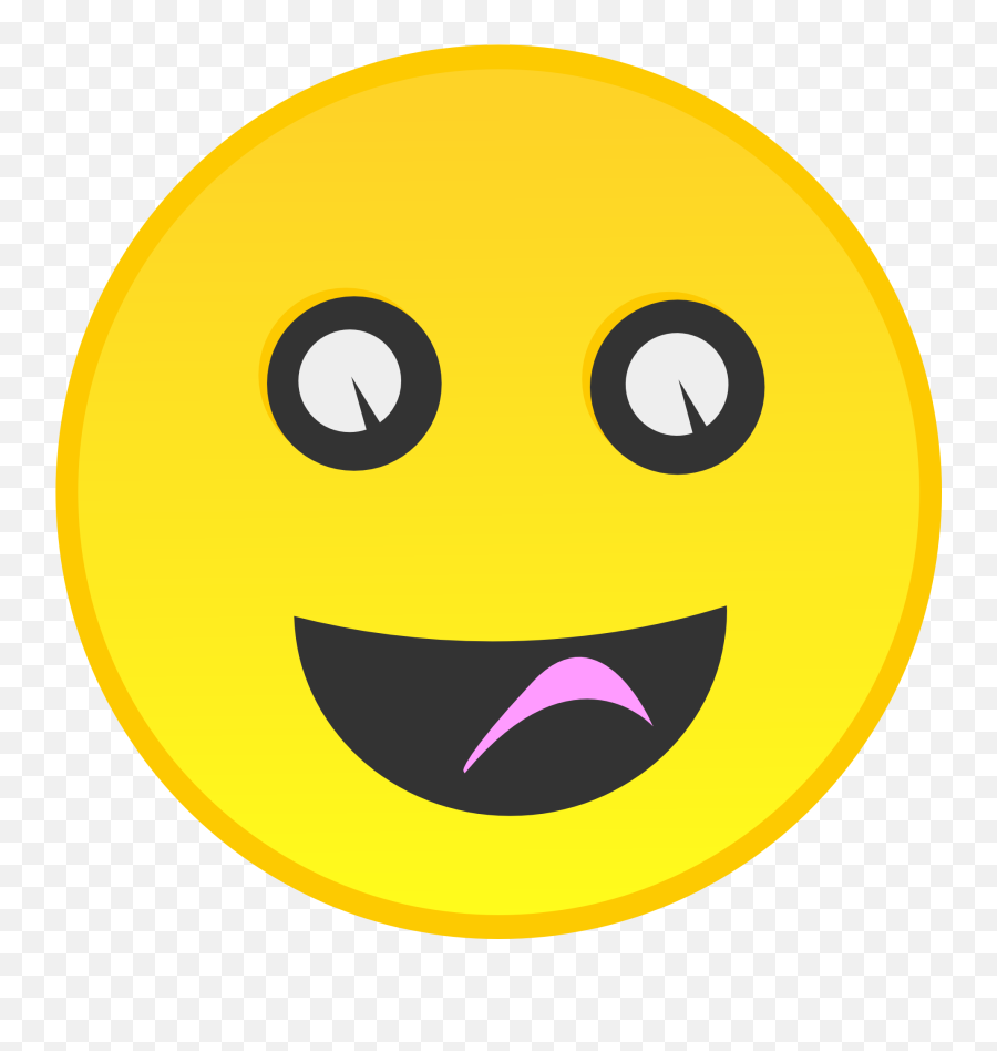 Laughing Happy Smiley - Emoji Bez Tla,Laughing Emoticon