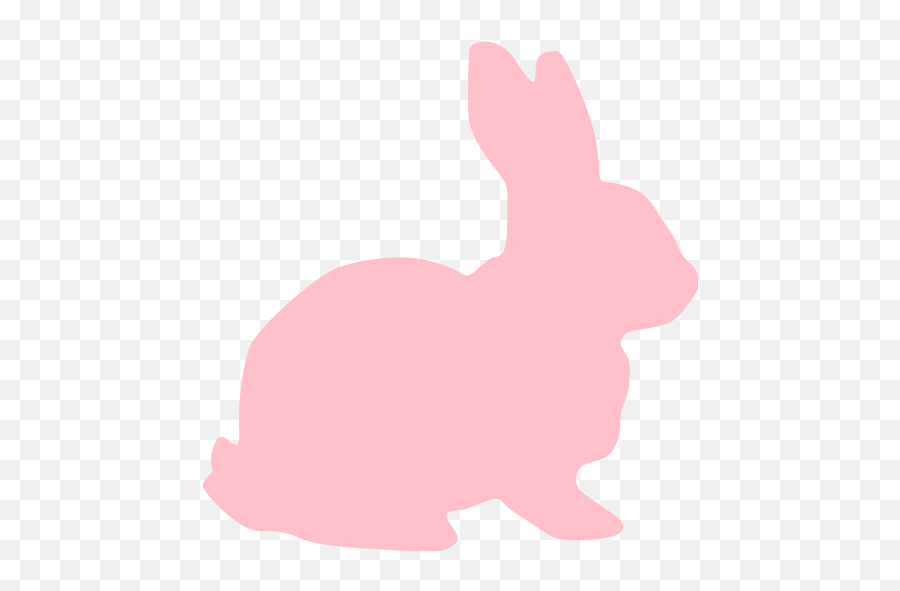 Pink Rabbit Icon - Pink Rabbit Icon Emoji,Rabb.it Emoticons List