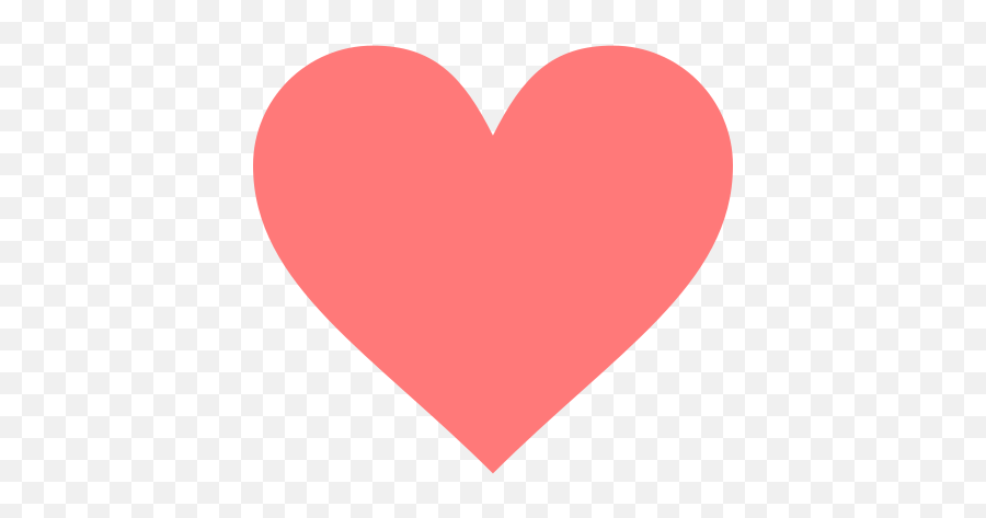 Heart Like Love Twitter Free Icon Of Twitter - Red Heart Emoji,Emoticons Icons Love