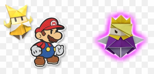Paper Mario The Origami King Nintendo Switch Games - Origami King Character Emoji,Mario Emoticon 1 Up