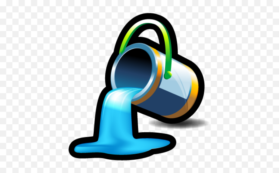 Download Computer Portable Icons Paint - Color Paint Bucket Icon Emoji,Monkey Emoticon App Kindergarten Gaming