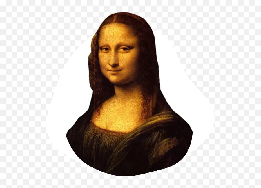 Art History - Mona Lisa Sticker Png Emoji,Contemporary Artists Who Work With Emotions