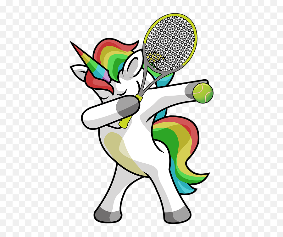 Dabbing Unicorn Tennis Funny Dancing Dab Gift Galaxy S7 Case - Badminton Funny Emoji,Dabbing Penguin Emoticon