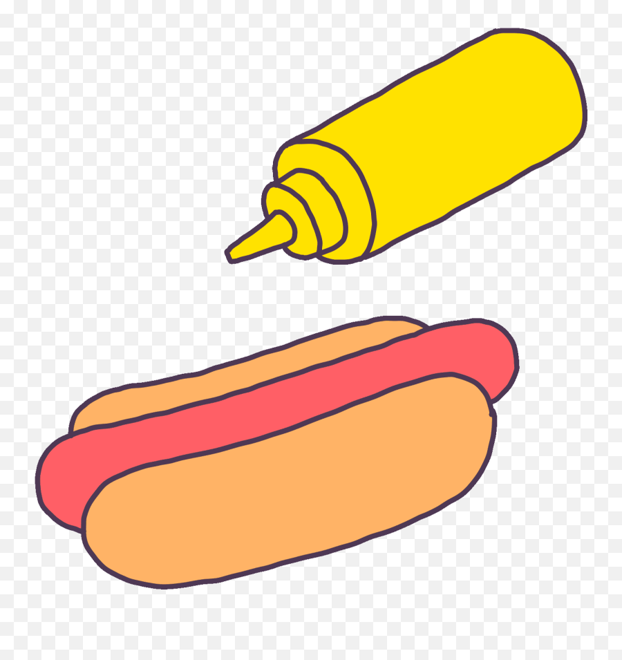 Clip Art Corn Dog Gif Hot Clipart - Hot Dog Gif Png Emoji,Corn Dog Emoji