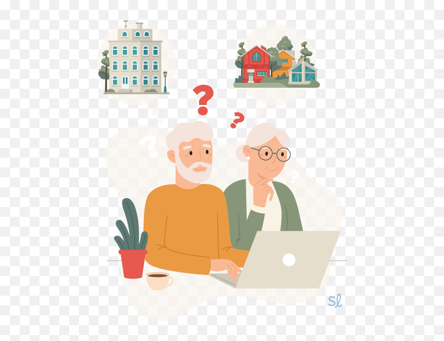 Senior Housing Options U0026 Retirement Guide - Seniorlivingorg Senior Citizen Emoji,4 Different Cats With 4 Different Emotions