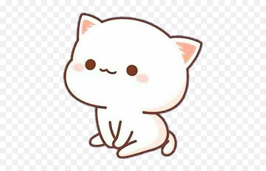 Bunnyiosappleemoji Sticker By Ayat - Cute Head Pat Gif,Kitty Emoji